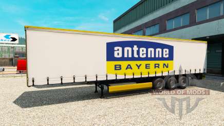 Semi-Antena Bayern para Euro Truck Simulator 2