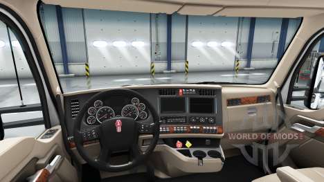 Rediseñado el interior de la Kenworth T680 para American Truck Simulator