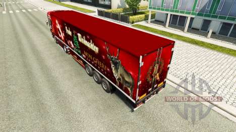 La navidad de la piel para Scania camión para Euro Truck Simulator 2