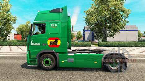 Lehmann skin for Volvo truck para Euro Truck Simulator 2
