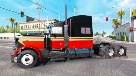 La piel Bajo la Vida para el camión Peterbilt 38 para American Truck Simulator