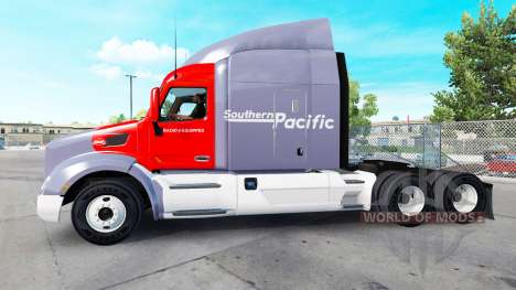 Pacífico sur de la piel para el camión Peterbilt para American Truck Simulator