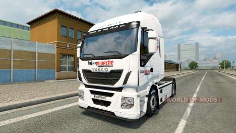La piel Intersectorial en el camión Iveco para Euro Truck Simulator 2
