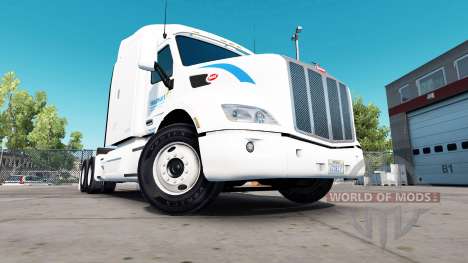 La piel Wallmart para camión Peterbilt para American Truck Simulator