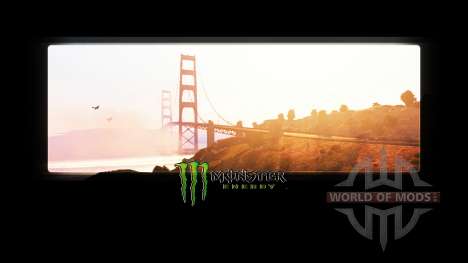 Monster Energy en las pantallas de carga para American Truck Simulator