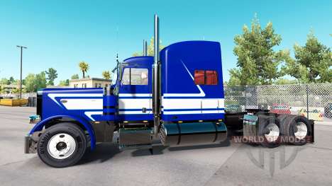 La Piel De Jack C Moss Trucking Inc. Peterbilt para American Truck Simulator