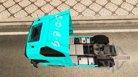 EDCG de la piel para camiones Volvo para Euro Truck Simulator 2