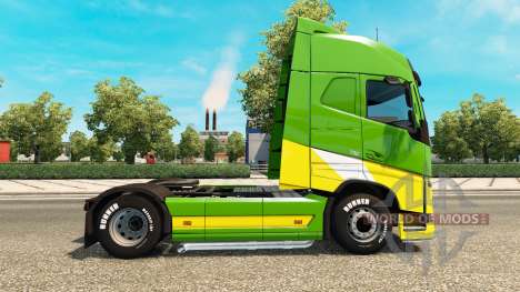 EAcres de la piel para camiones Volvo para Euro Truck Simulator 2