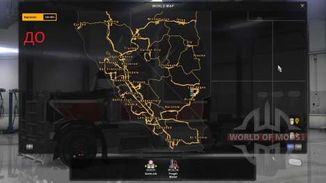 Nuevas ciudades en California y Nevada para American Truck Simulator