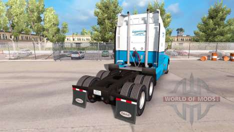 La Piel De Larga Distancia De Camiones. Peterbil para American Truck Simulator