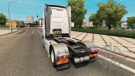 Intersectorial de la piel para camiones Volvo para Euro Truck Simulator 2