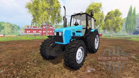 Bielorrusia-1221 v2.0 [azul] para Farming Simulator 2015