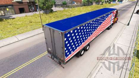La piel de la Estatua De la Libertad en el remol para American Truck Simulator