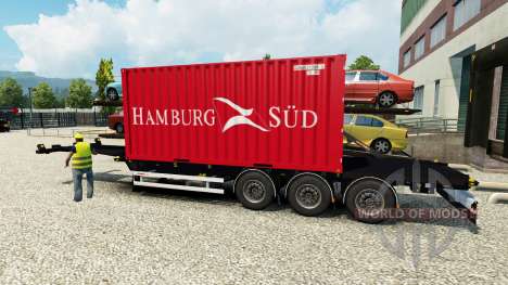 Semi barcos de contenedores para Euro Truck Simulator 2