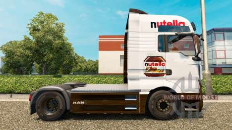 Nutella piel v2.0 tractor HOMBRE para Euro Truck Simulator 2
