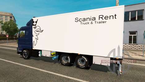 Скин Scania Alquiler на Scania 143M BDF para Euro Truck Simulator 2