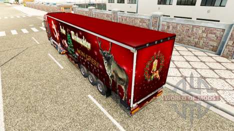 La navidad de la piel para el HOMBRE camión para Euro Truck Simulator 2