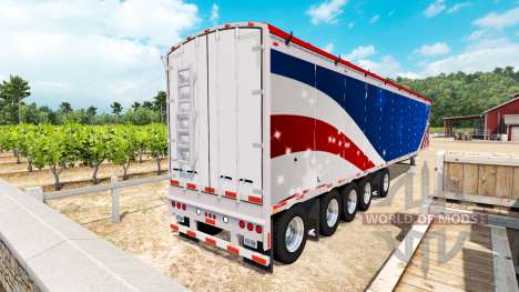 El Wilkens Caminar Piso Semi-Remolque para American Truck Simulator