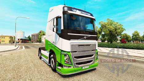 EAcres piel v1.1 tractor Volvo para Euro Truck Simulator 2