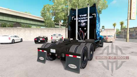 Escorpión Azul de la piel para el camión Peterbi para American Truck Simulator
