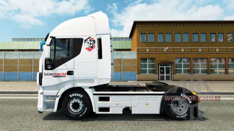 La piel Intersectorial en el camión Iveco para Euro Truck Simulator 2