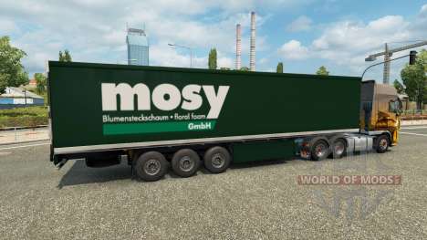 La piel Mosy en semi-remolque para Euro Truck Simulator 2