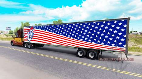 La piel de la Estatua De la Libertad en el remol para American Truck Simulator