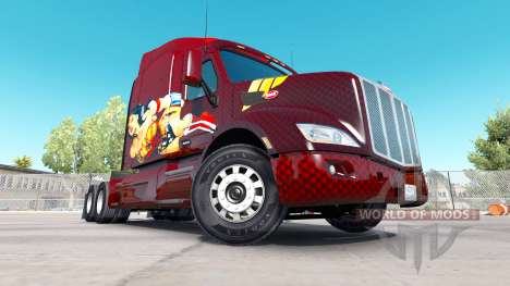 La Mujer maravilla de la piel para el camión Pet para American Truck Simulator