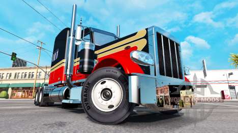 La piel Bajo la Vida para el camión Peterbilt 38 para American Truck Simulator