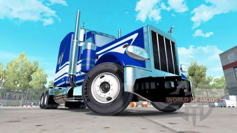 La Piel De Jack C Moss Trucking Inc. Peterbilt para American Truck Simulator