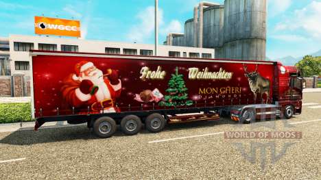 La navidad de la piel para el HOMBRE camión para Euro Truck Simulator 2