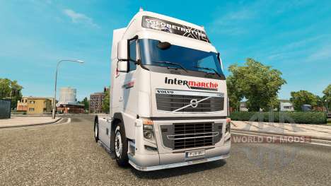 Intersectorial de la piel para camiones Volvo para Euro Truck Simulator 2
