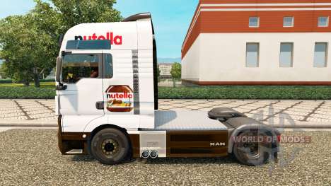 Nutella piel v2.0 tractor HOMBRE para Euro Truck Simulator 2
