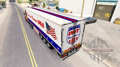 Casa de máquinas de Transporte semi-remolque, es para American Truck Simulator