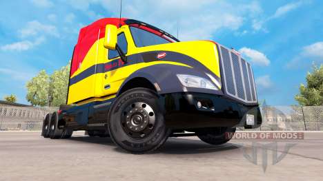 Santa Fe de la piel para el camión Peterbilt para American Truck Simulator