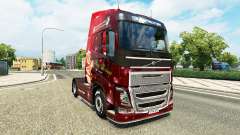 La navidad de la piel para camiones Volvo para Euro Truck Simulator 2
