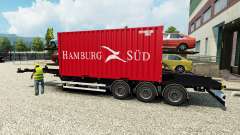 Semi barcos de contenedores para Euro Truck Simulator 2