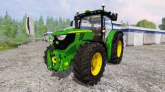 John Deere 6170R FL para Farming Simulator 2015