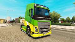 EAcres de la piel para camiones Volvo para Euro Truck Simulator 2