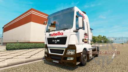 Nutella piel v2.0 tractor HOMBRE para Euro Truck Simulator 2