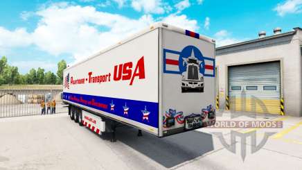 Casa de máquinas de Transporte semi-remolque, estados UNIDOS para American Truck Simulator