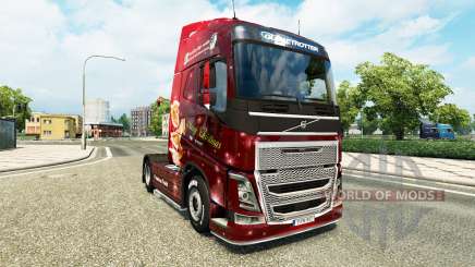 La navidad de la piel para camiones Volvo para Euro Truck Simulator 2