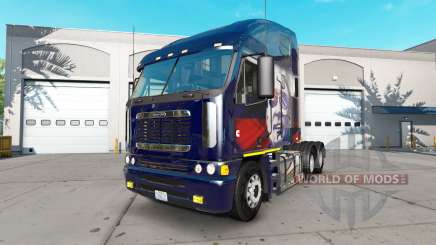 La piel de Putin en el camión Freightliner Argosy para American Truck Simulator