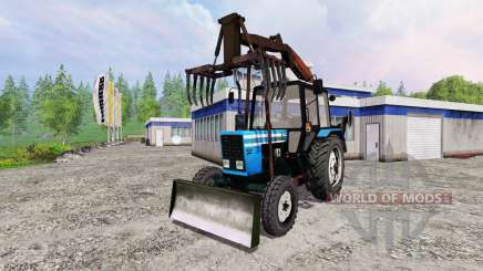 MTZ-82.1 [cargador del ataque] para Farming Simulator 2015