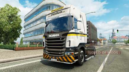 Wallek de la piel para Scania camión para Euro Truck Simulator 2