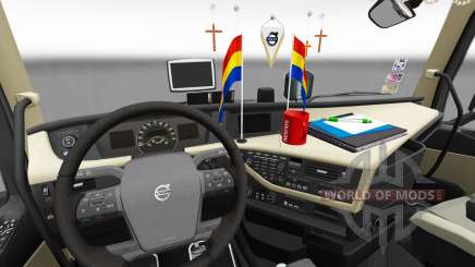 Actualizado el interior del Volvo FH para Euro Truck Simulator 2