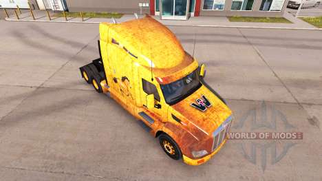 Occidental de la piel para el camión Peterbilt para American Truck Simulator
