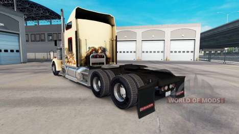 La piel de la India Espíritu en el camión Kenwor para American Truck Simulator