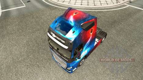 Galaxy pieles para camiones Volvo para Euro Truck Simulator 2