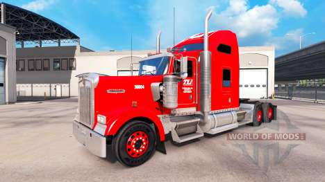 La piel Transco Líneas de camiones y Peterbilt K para American Truck Simulator